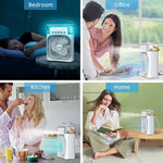 Load image into Gallery viewer, Mini portable 3-in-1 electric fan
