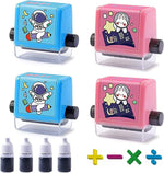 Load image into Gallery viewer, 🧮 4-in-1 Educational Math Roller Stamp for Kids